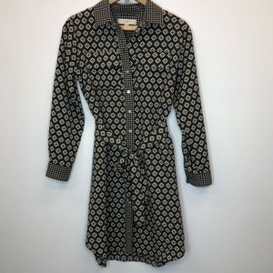 Loft Belted Shirt Dress